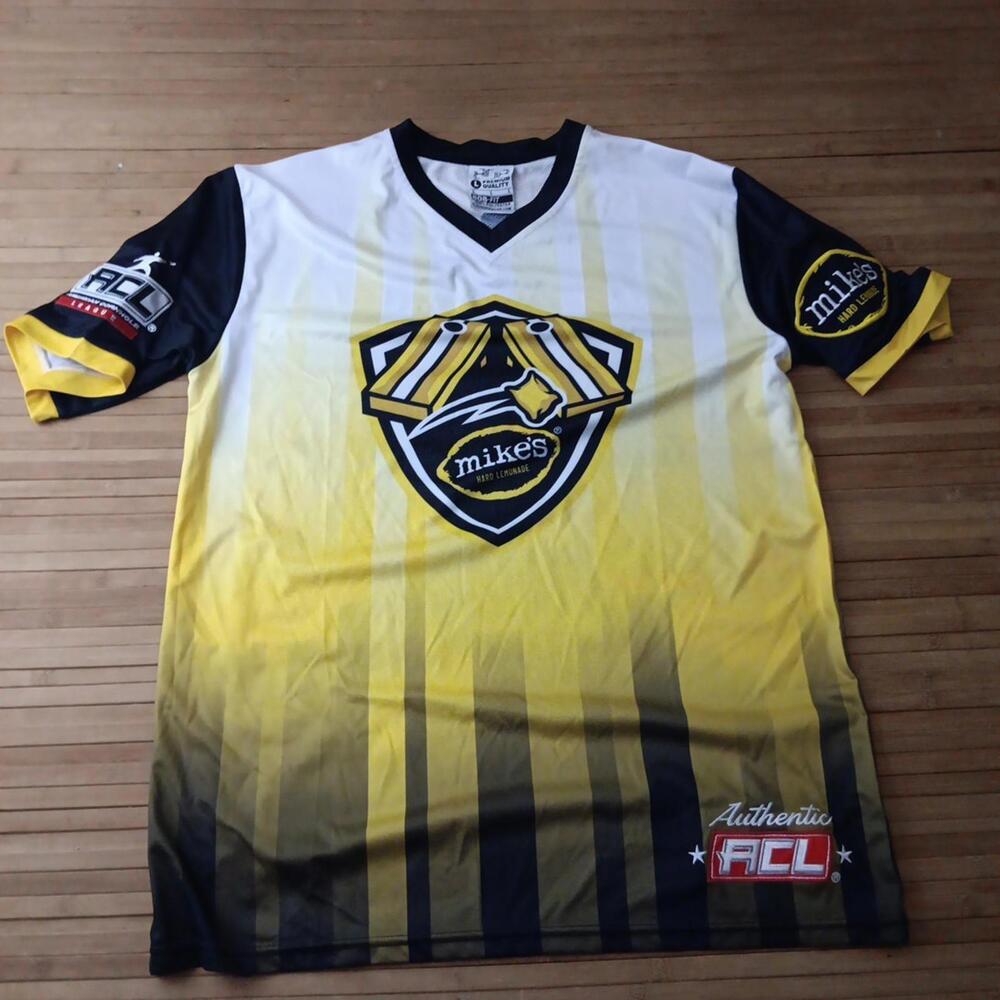 Mike’s Hard Lemonade Cornhole Jersey Size XXL New 100% Polyester